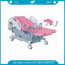 AG-C101A03B high quality with 2 ABS guard of medical electric gyne delivery bed